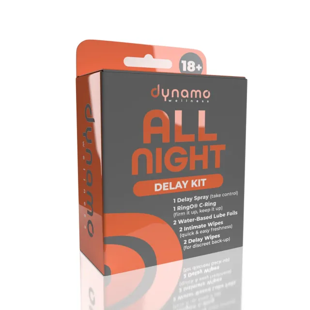 Screaming O All Night Intimacy Kit delay spray ring set
