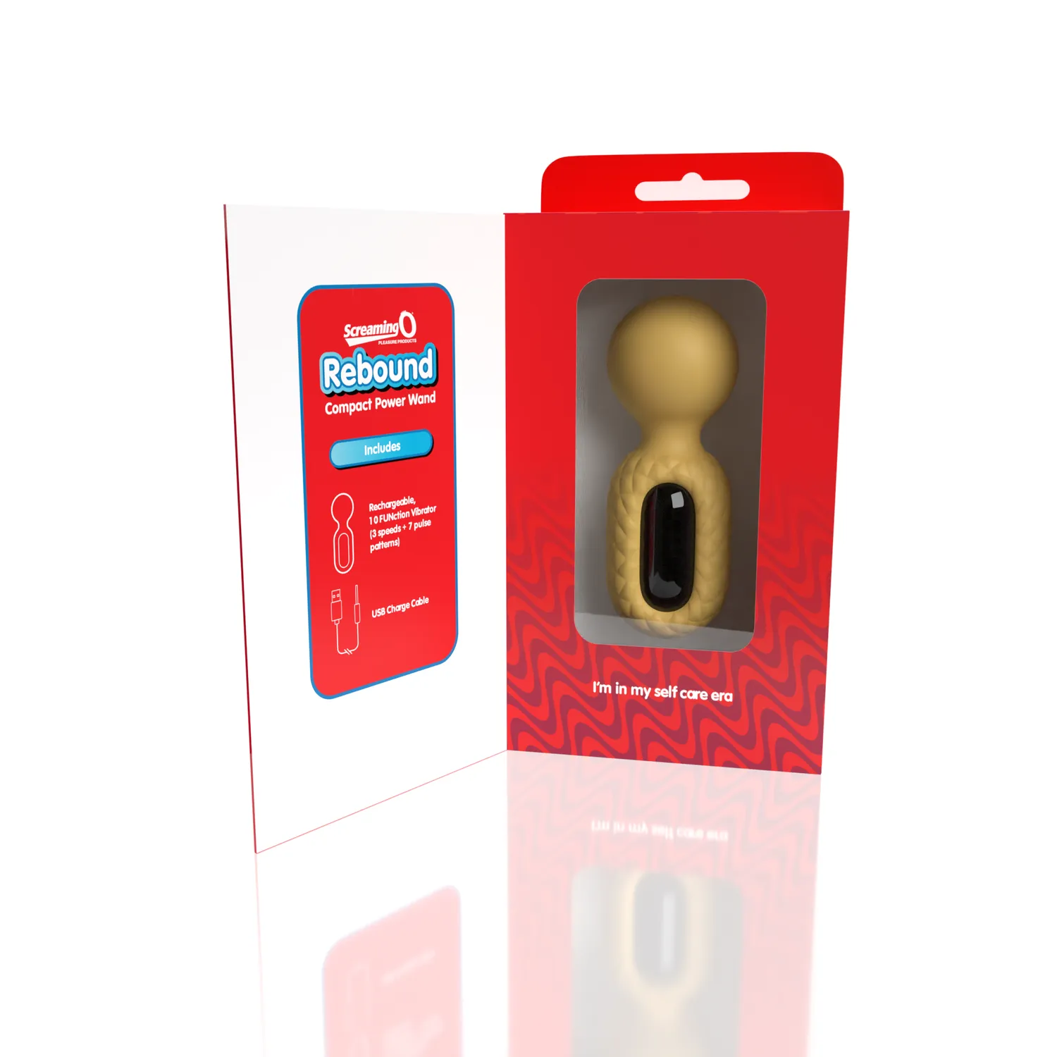 Screaming O Rebound mini wand vibrator silicone – diepe trilling