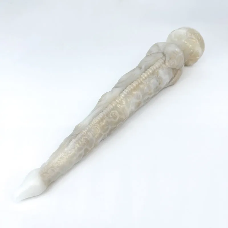 Tentickle Tendriss White Marble dildo small zacht depth trainer