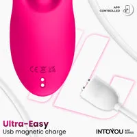 Intoyou Derek vibrator met app fingerbeweging