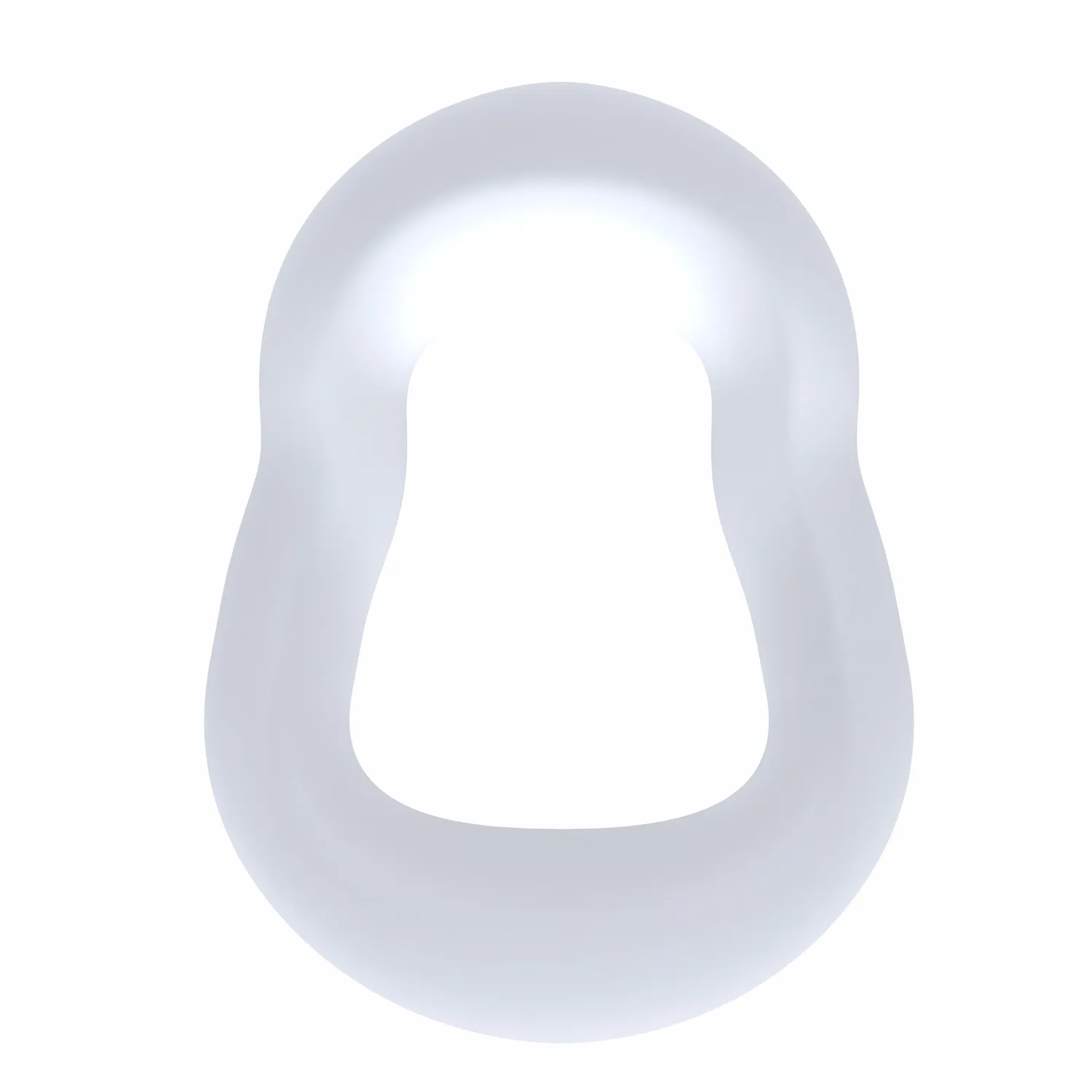 Screaming O SwingO Curve cockring grijs siliconen
