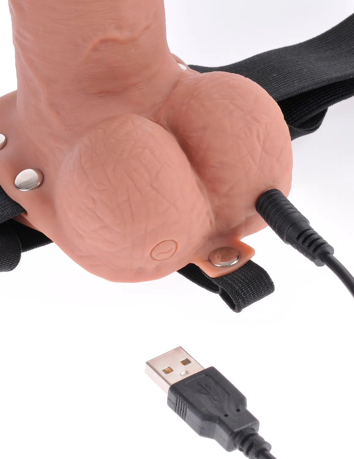 Pipedream Fetish Fantasy 7 Hollow Strap-On with Remote voorbinddildo