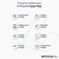 Intoyou NexEgg Motion vibro-ei lila pistache met app