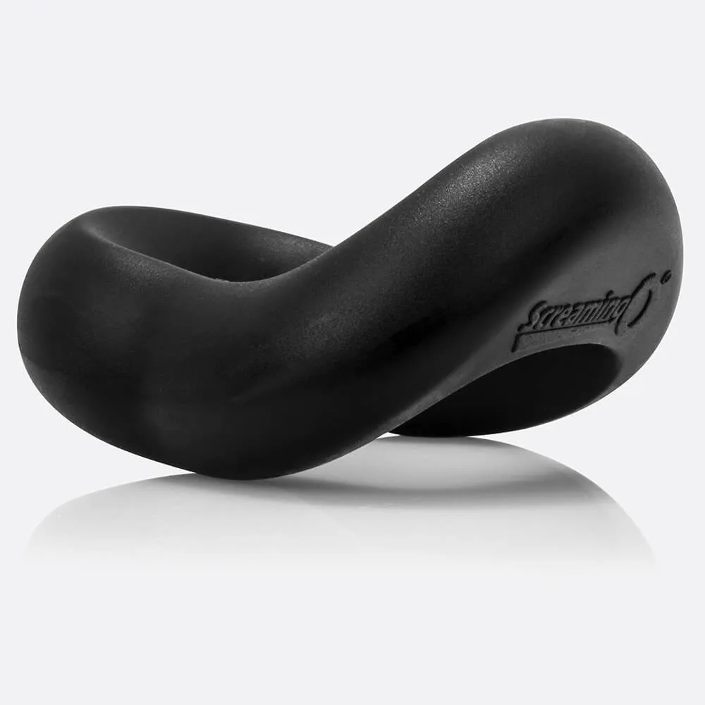 Screaming O SwingO Curve cockring grijs siliconen