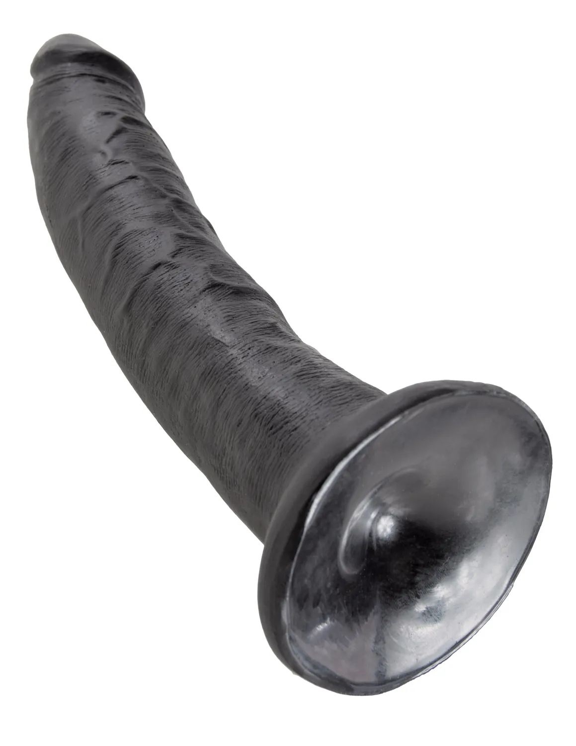 Pipedream King Cock 7" dildo zwart met zuignap