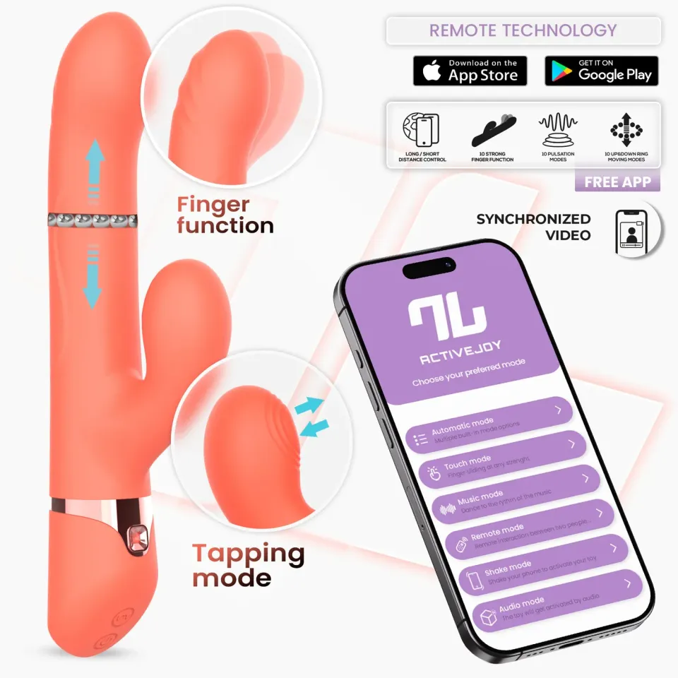 Intoyou Mindy Konijnenvibrator met App 4-in-1 pulserend