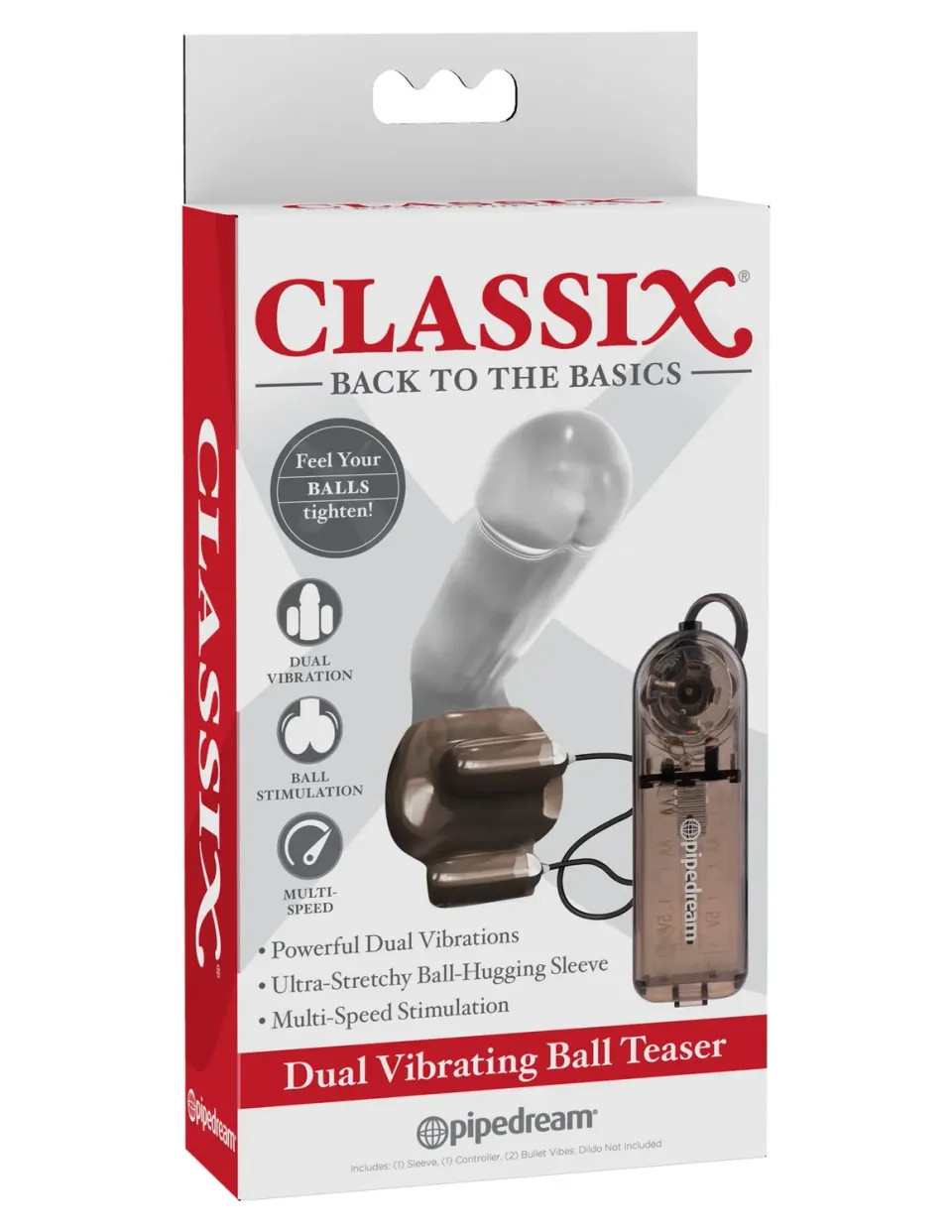 Pipedream Classix Dual Vibrating Ball Teaser ballenvibrator