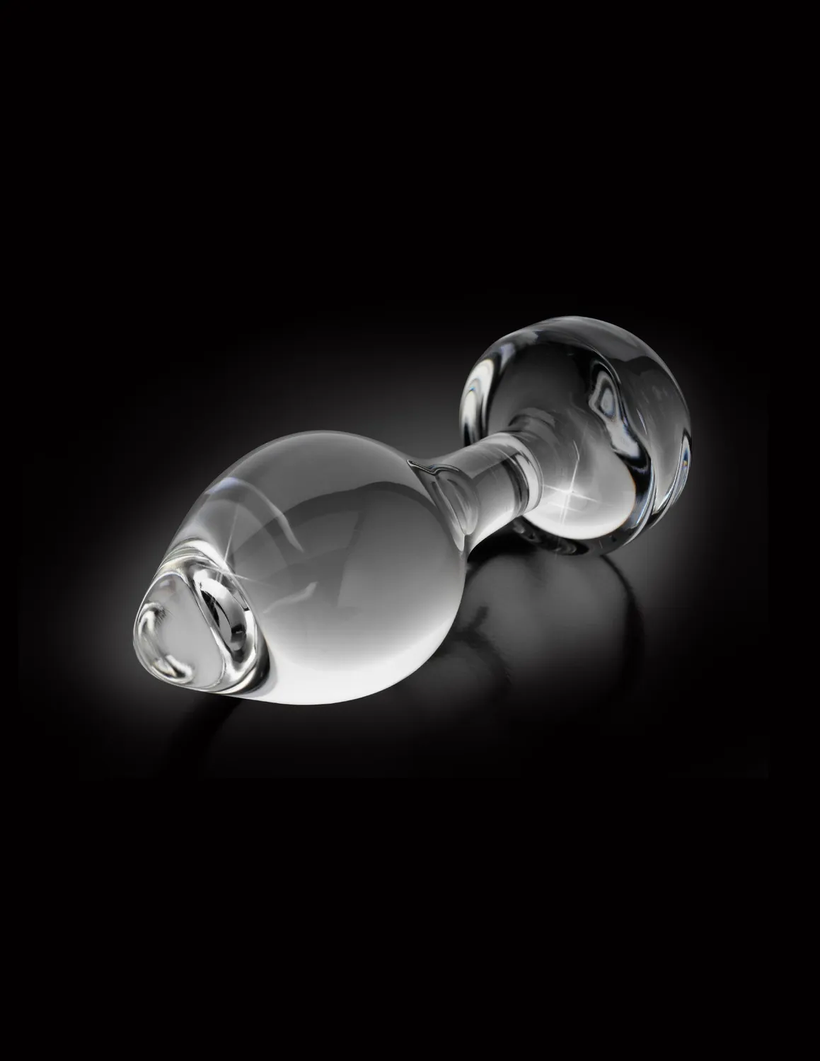 Pipedream Icicles No. 44 buttplug glas transparant klein