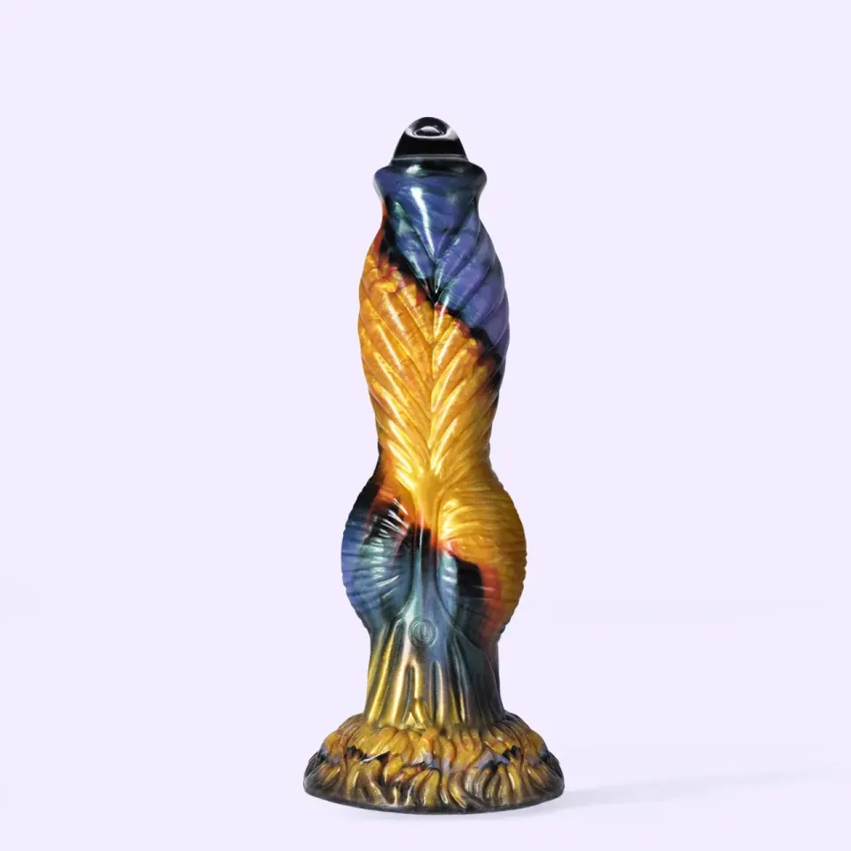 Beisar PhoenixGP PurGold monster dildo paars-goud
