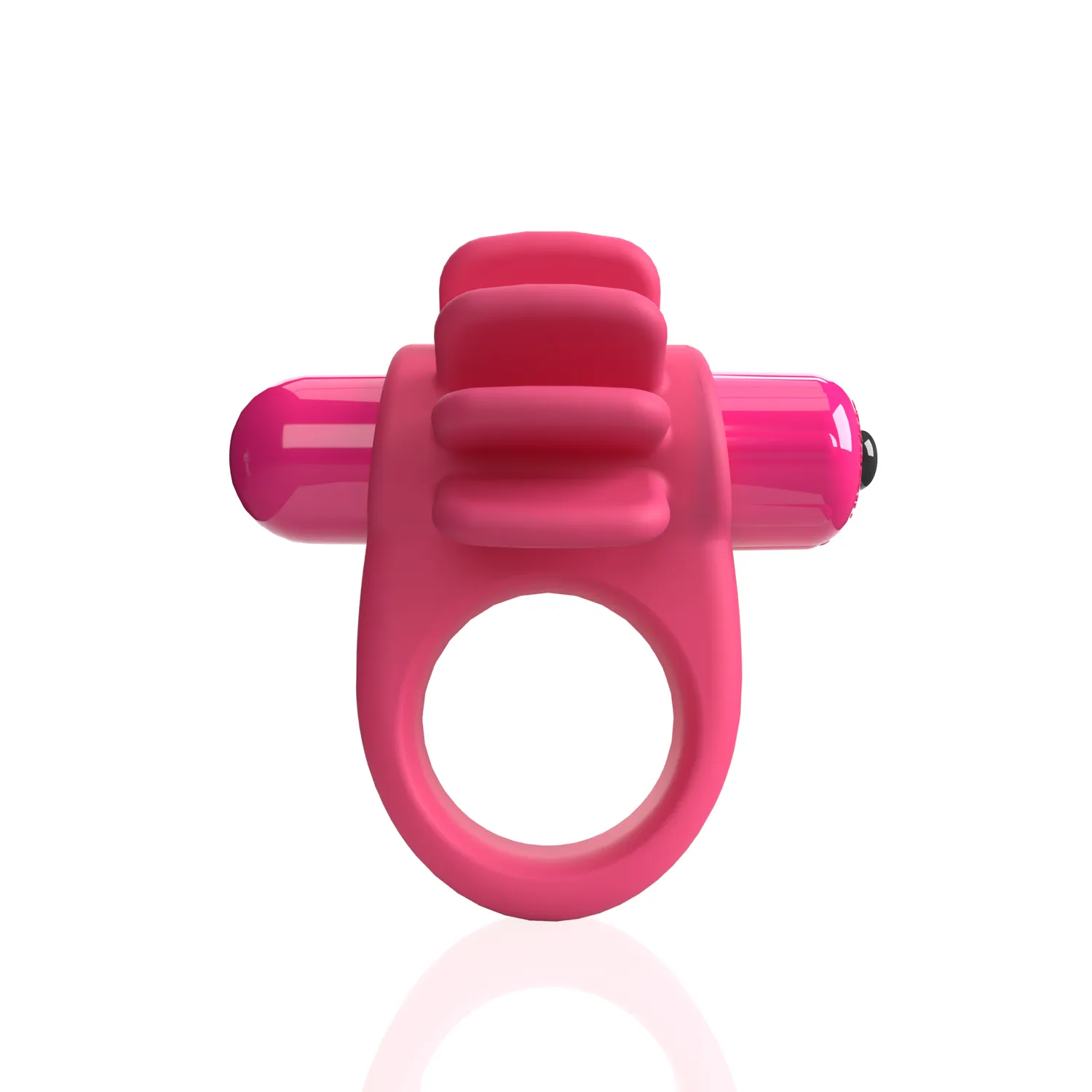 Screaming O Skooch 4T vibrerende cockring bosbes siliconen