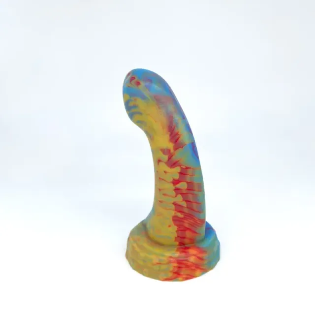 Tentickle Essentickles B Pan Pride dildo medium glow