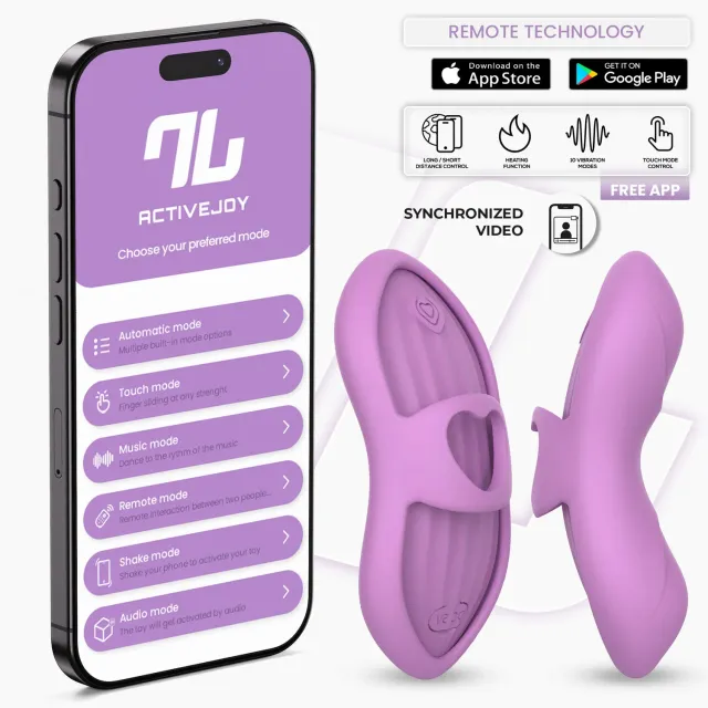 Intoyou Laia vingerstimulator warmte lavendel