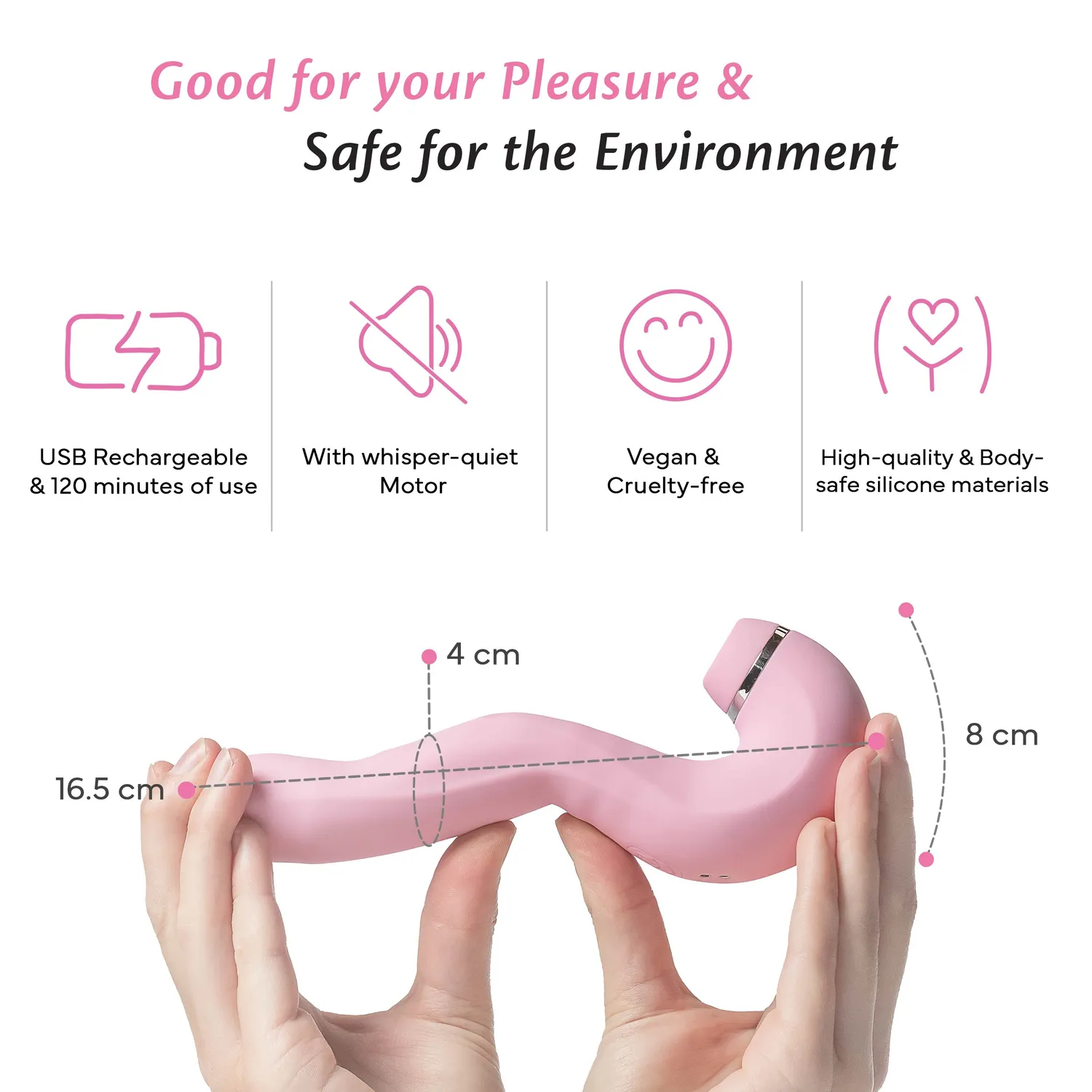 Fae Thrive zuigvibrator luchtdruk 3-in-1
