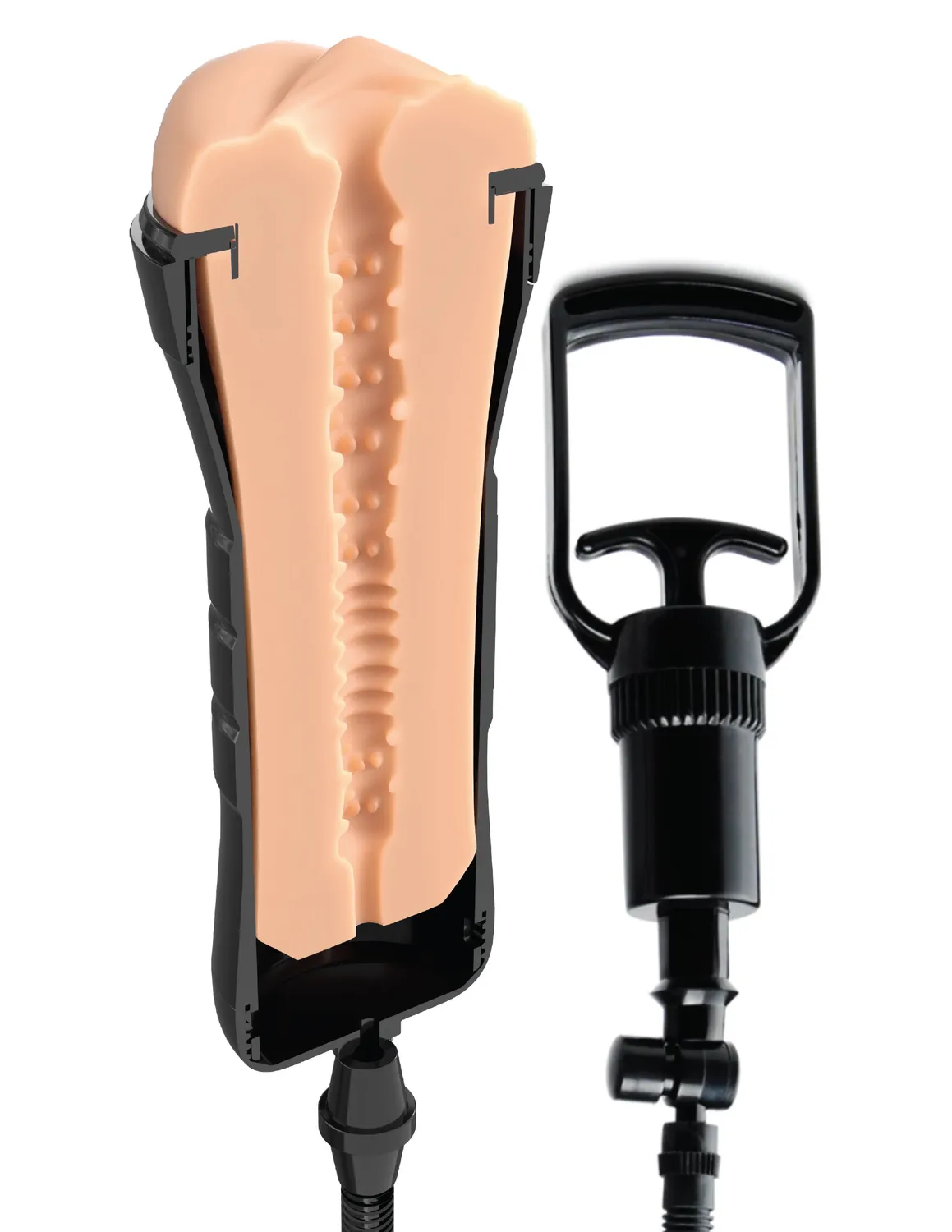 Pipedream Wet Pussies Super Sucker XXL stroker met zuigpomp