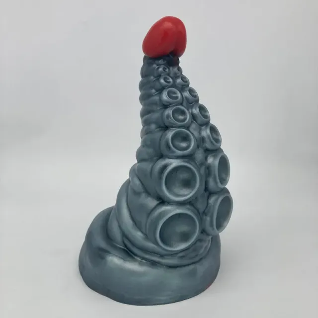 Tentickle Tenton Pewter Pendant dildo monstrous soft