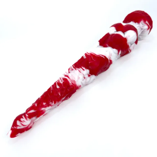 Tentickle Tendriss Candy Cane dildo small medium