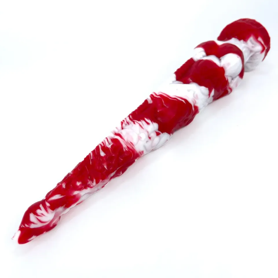 Tentickle Tendriss Candy Cane dildo small medium