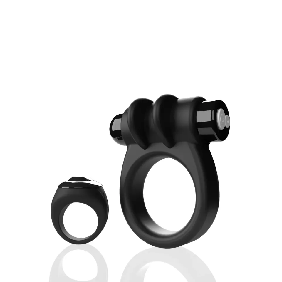 Screaming O Switch vibrerende cockring zwart – met afstandsbediening