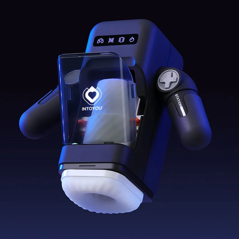 Intoyou Elon masturbator met verwarming en vibratie