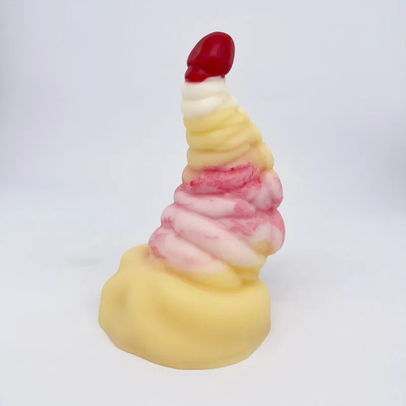 Tentickle Tenton Strawberry Layer Cake dildo medium zacht