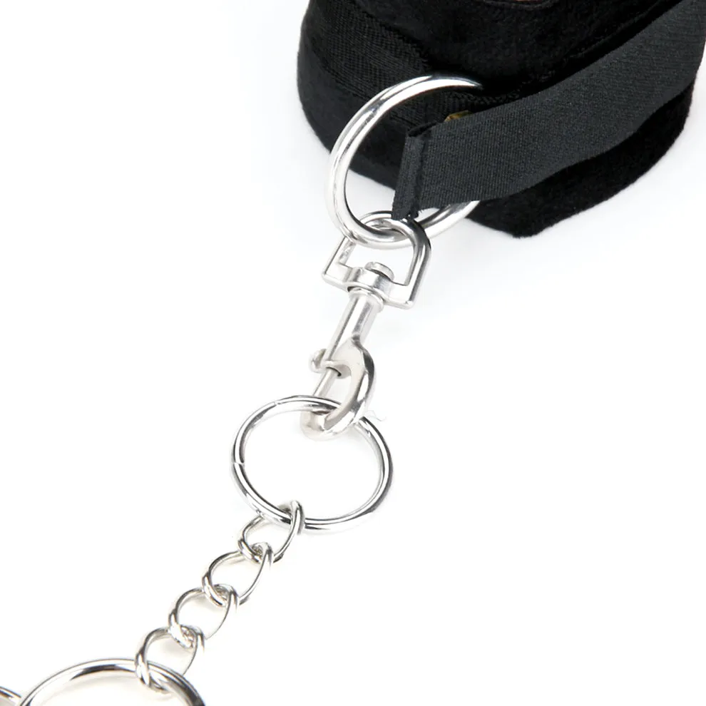 Lux Fetish Deluxe Chain Hogtie Bondageset 4 Boeien