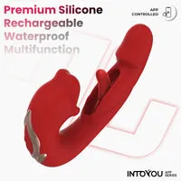 Intoyou Mouty vibrator met bijtende tong en app