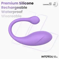 Intoyou Bulby vibro-ei met app lavendel 10 standen
