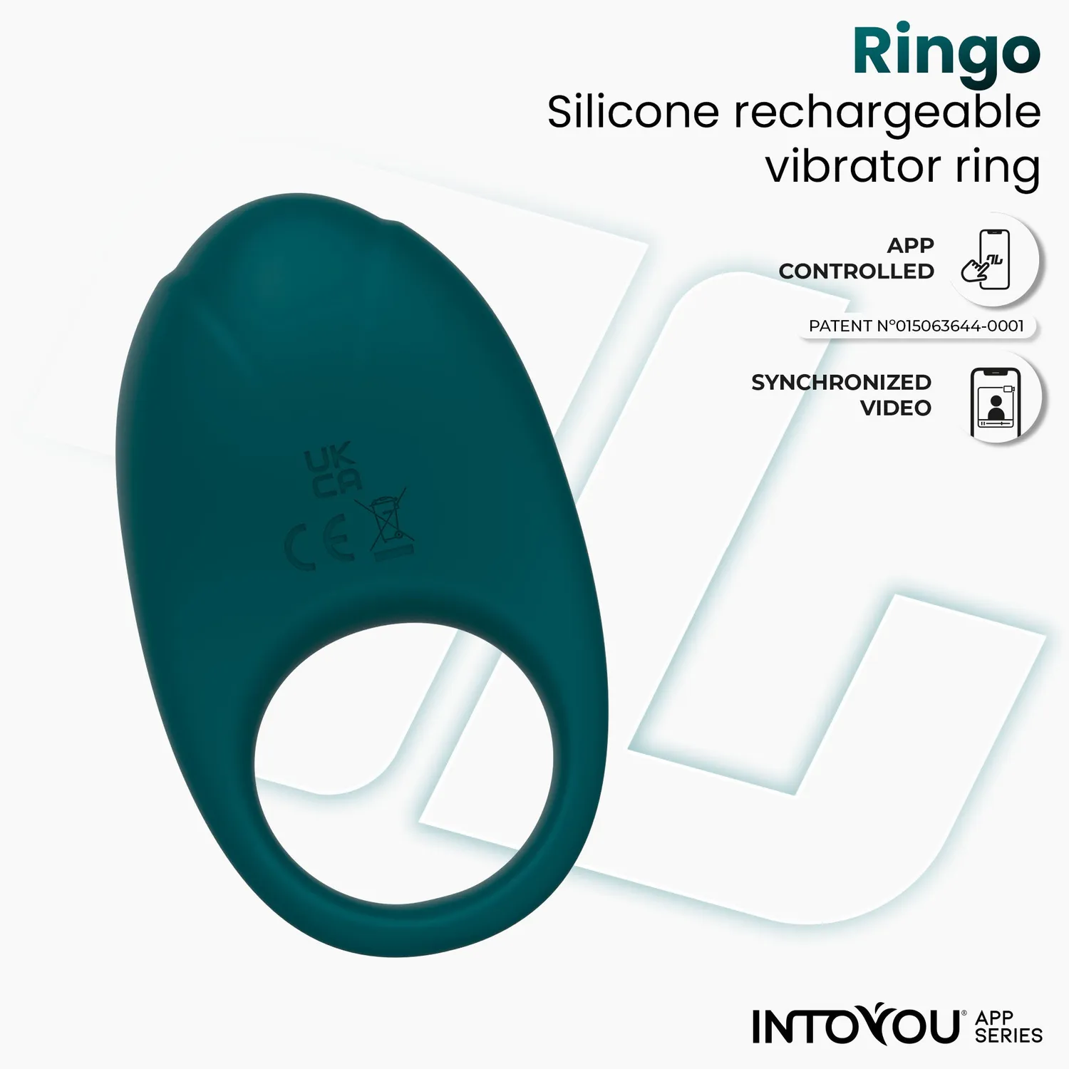 Intoyou Ringo vibrerende cockring app groen
