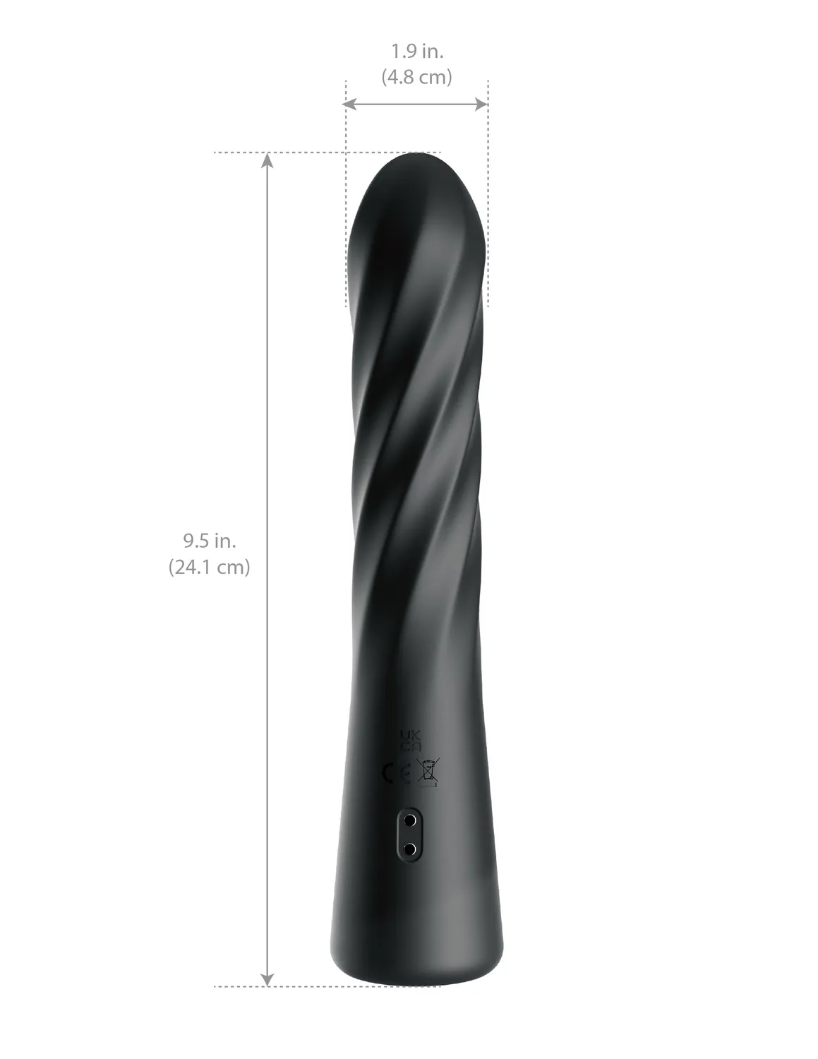 Pipedream Anal Fantasy Twist Ecstasy vibrator draaiend oplaadbaar