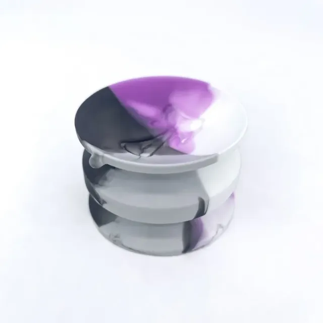 Tentickle Asexual Flag dubbele zuignap small 6 cm