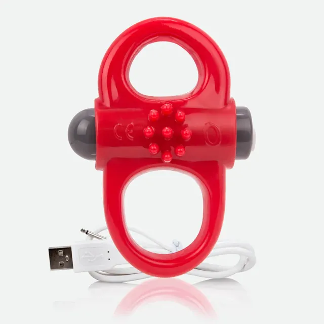 Screaming O Charged Yoga Ring oplaadbare cockring grijs