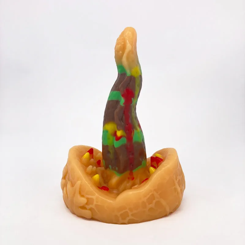 Tentickle Meenus Burger dildo small soft zachte siliconen