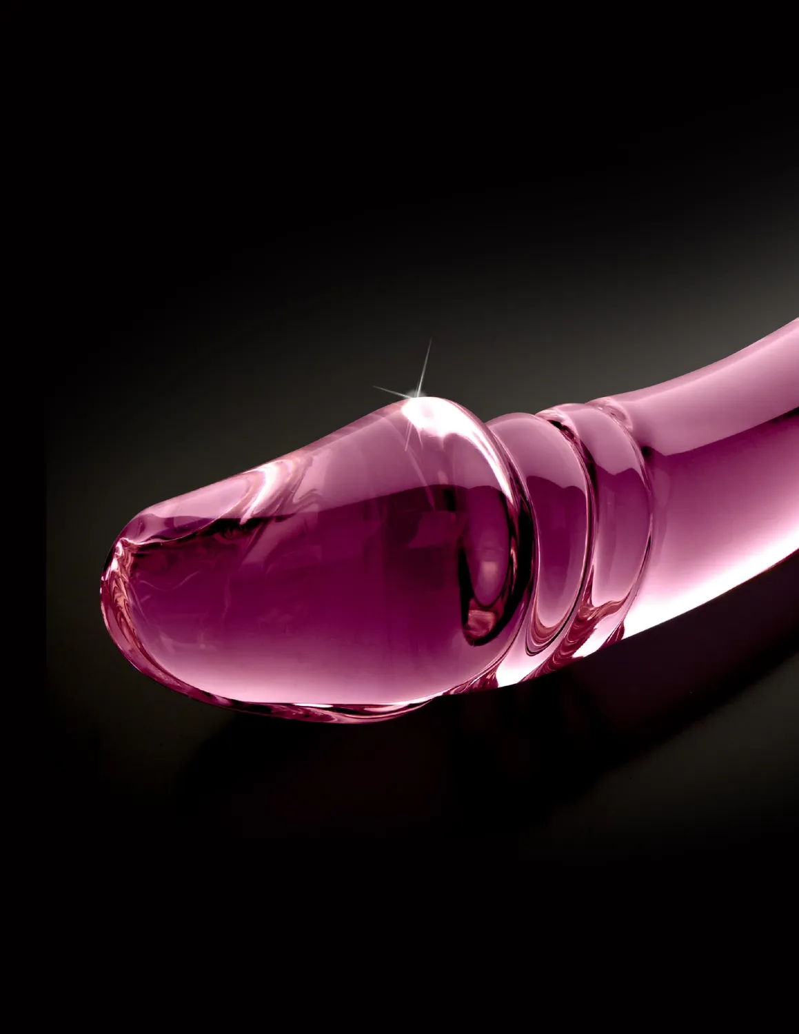 Pipedream Icicles No. 57 glazen dildo dubbelzijdig roze