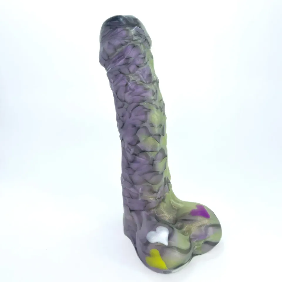 Tentickle Frankie Enby Love dildo small soft glow in the dark