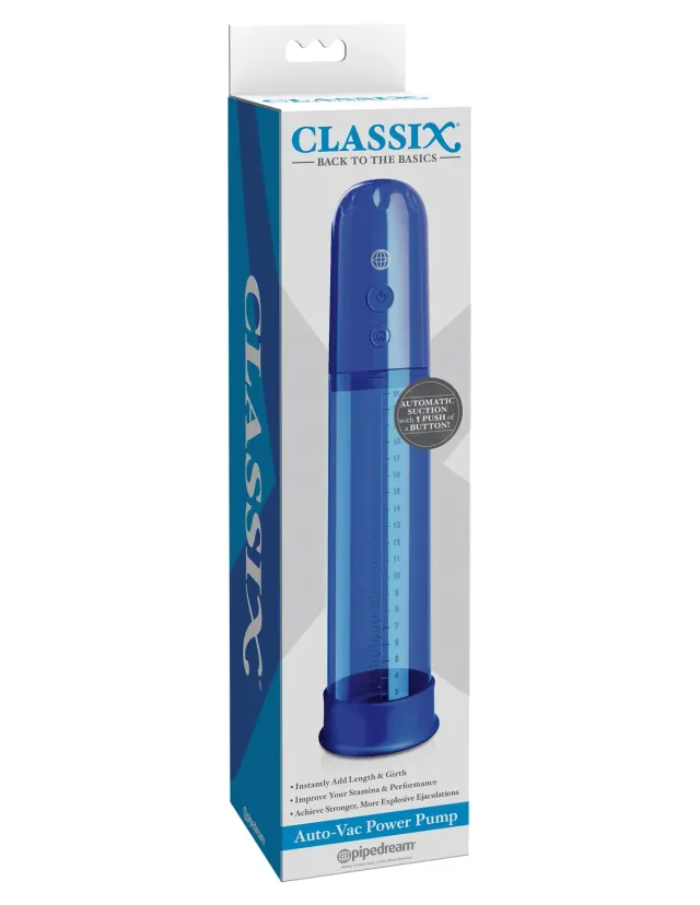 Pipedream Classix Auto-Vac Power Pump penispomp automatisch