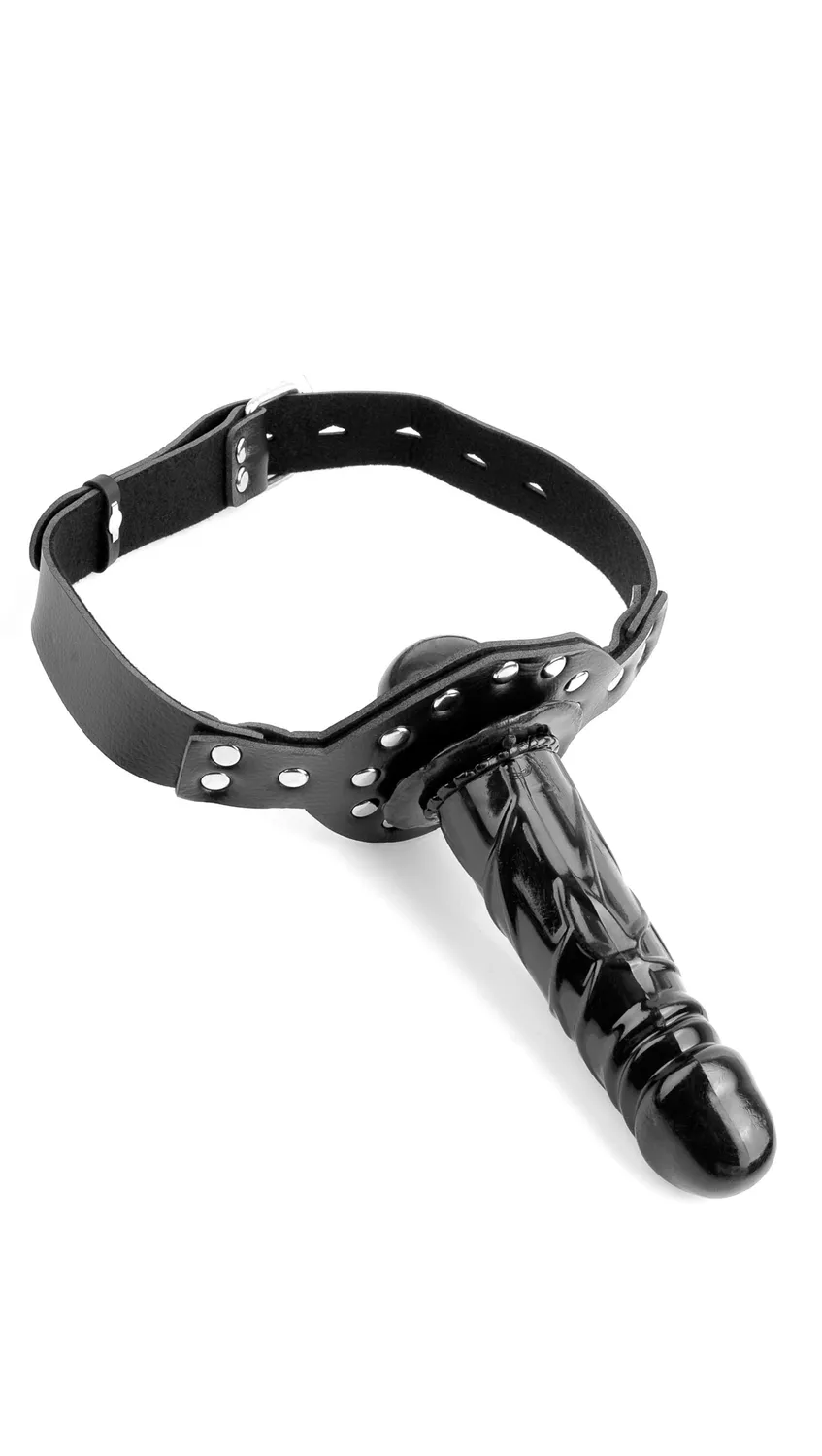 Pipedream Fetish Fantasy Deluxe Ball Gag with Dildo mondknevel zwart