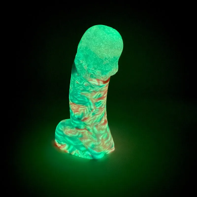 Tentickle Woodsman Hawaiian Shirt dildo small soft glow