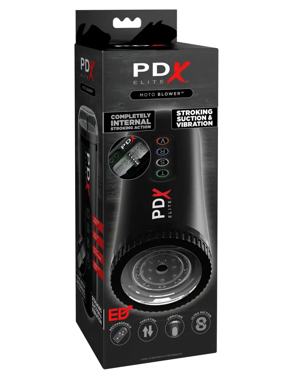 Pipedream PDX Elite Moto Blower masturbator automatisch zuigend