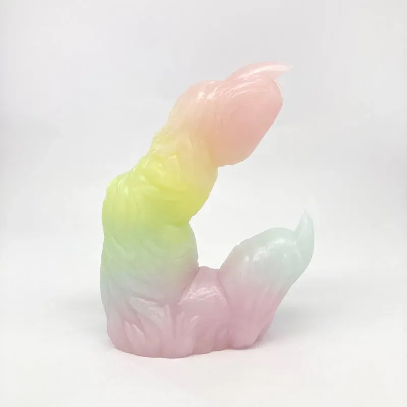 Tentickle Wölfing Pastel Rainbow dildo medium medium