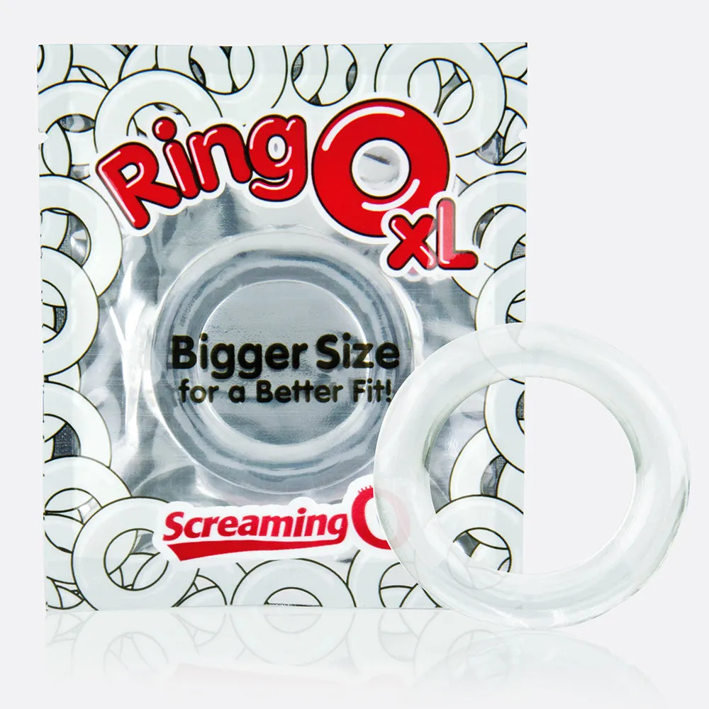 Screaming O Ring O XL cockring clear siliconen