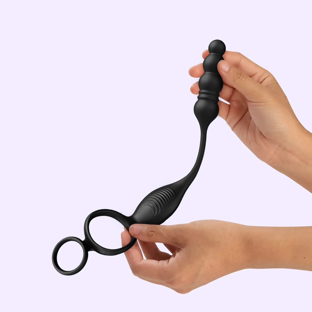 Beisar Rhythmic 4 prostaat vibrator zwart 3-in-1