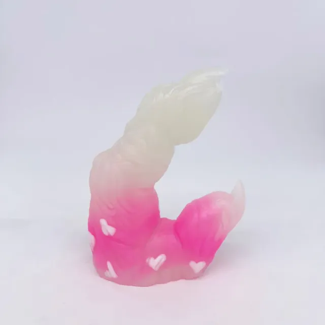 Tentickle Wölfing Be My Fungi GITD dildo mini medium glow in the dark