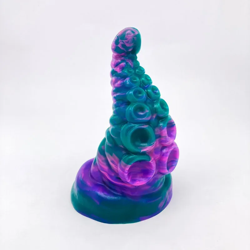 Tentickle Tenton Marble Spiral dildo small soft