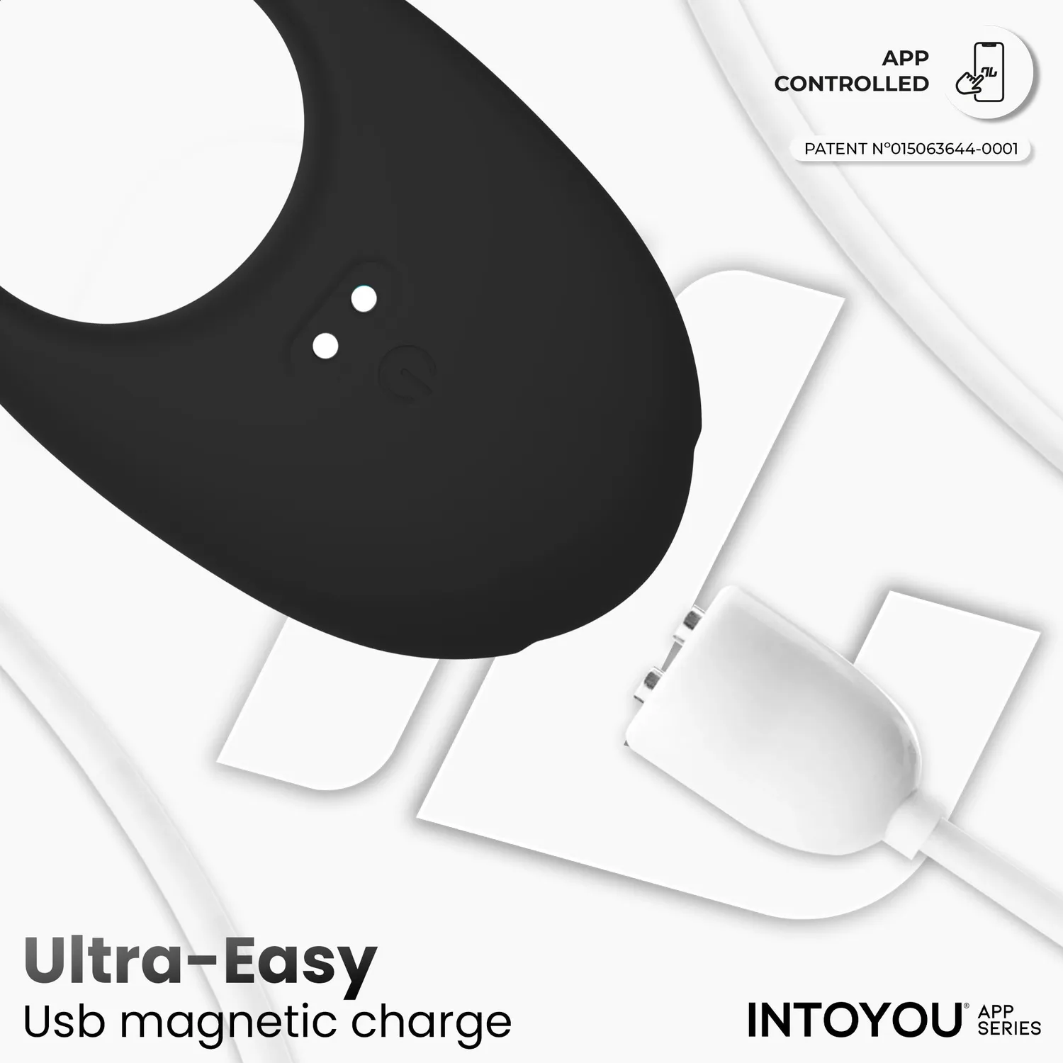 Intoyou Ringo vibrerende penisring zwart