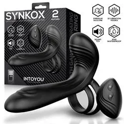 Intoyou Synkox dubbele vibrerende penisring