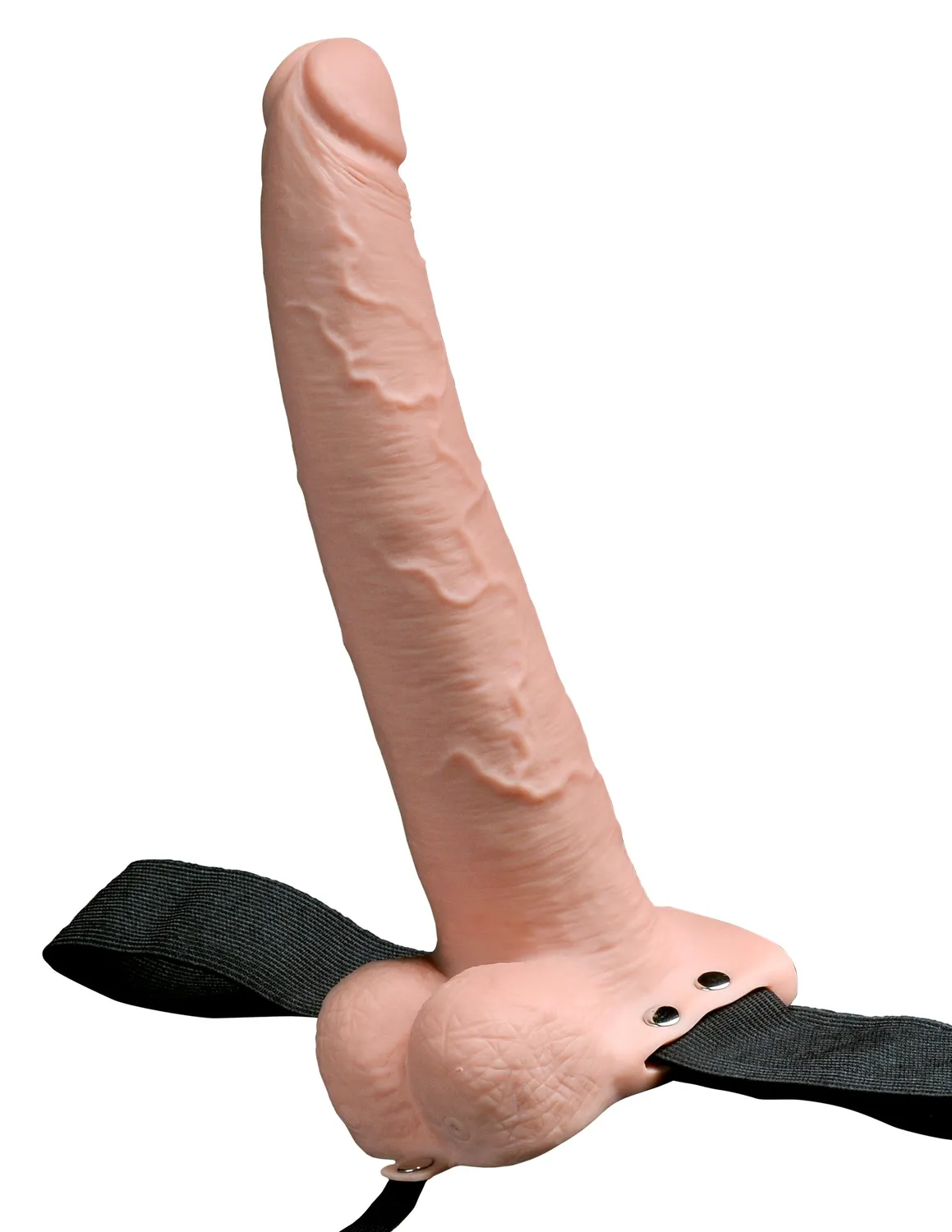 Pipedream Fetish Fantasy 9 Hollow Strap-On vibrerend hol