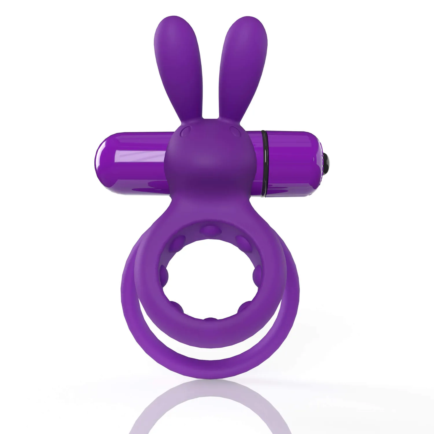 Screaming O 4B Ohare vibrerende cockring zwart diepe basvibratie