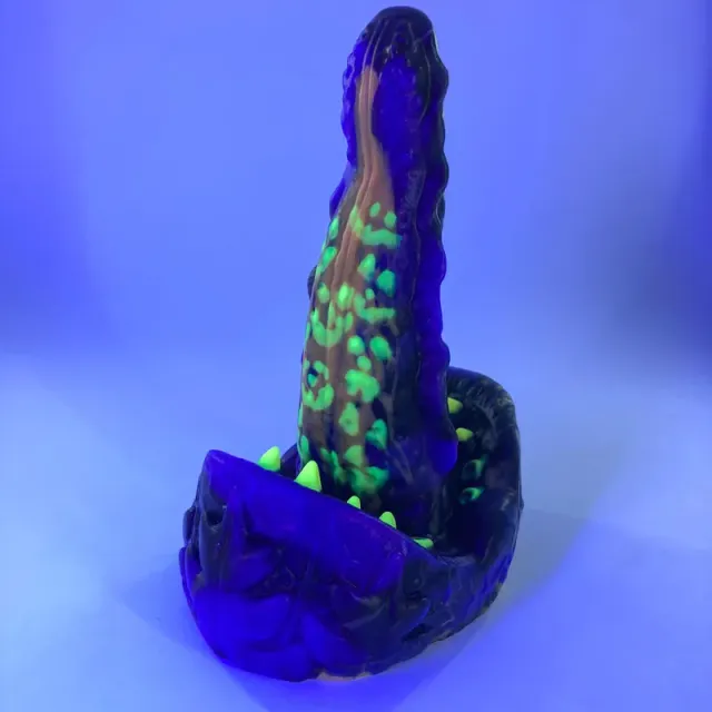 Tentickle Meenus Halloween UV dildo medium zacht