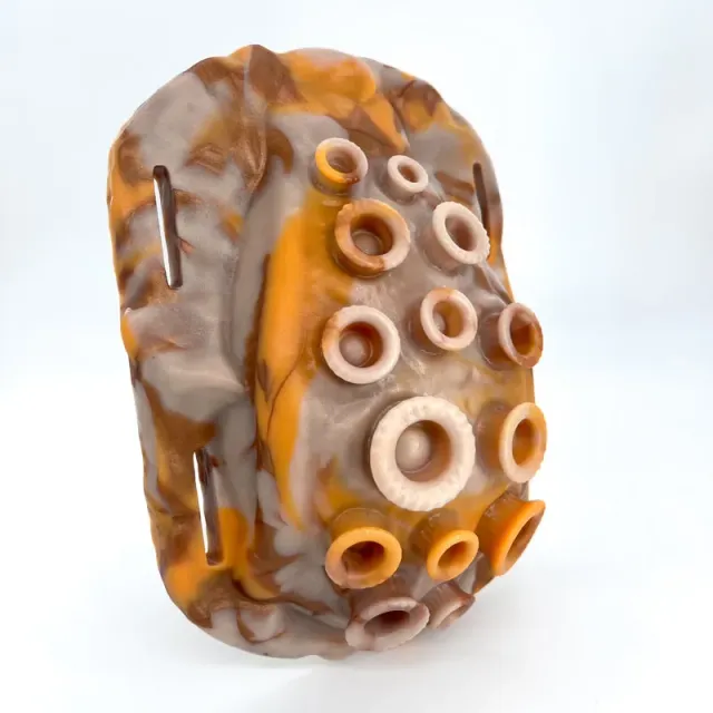 Tentickle Gorj Pumpkin Spice grinder medium glow