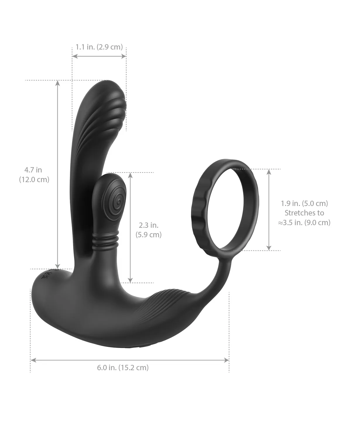 Pipedream Anal Fantasy Ass-Gasm IntiMotion anale vibrator